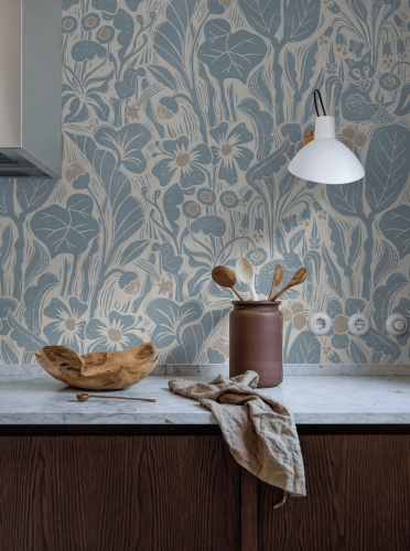 Mural botaniczny Boras Tapeter Studio 9658W Varstallet Hanna Werning