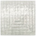 Tapeta z muszli Capiz z geometrycznym wzorem Arte Cornice 70330 Luster