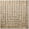 Tapeta z muszli Capiz z geometrycznym wzorem Arte Cornice 70332 Luster