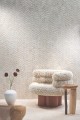 Tapeta z muszli Capiz z geometrycznym wzorem Arte Lucea 70310 Luster