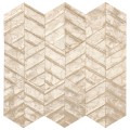 Tapeta z muszli Capiz z geometrycznym wzorem Arte Lucea 70311 Luster
