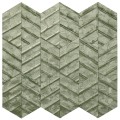 Tapeta z muszli Capiz z geometrycznym wzorem Arte Lucea 70312 Luster