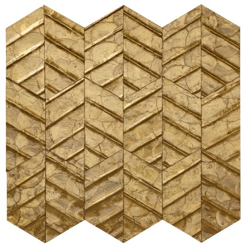 Tapeta z muszli Capiz z geometrycznym wzorem Arte Lucea 70313 Luster