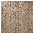 Tapeta z muszli Capiz z geometrycznym wzorem Arte Perula 70302 Luster