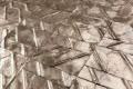 Tapeta z muszli Capiz z geometrycznym wzorem Arte Perula 70302 Luster