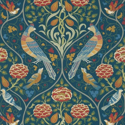 Tapeta botaniczna Morris & Co. Seasons By May 216686 Melsetter