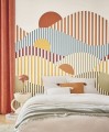 Mural abstrakcyjne paski Caselio LNP 106764504 L Linear Line Up
