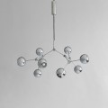 Lampa wisząca kule 249017 Drop Chandelier Globe Mini Chrome (5m) 101 Copenhagen