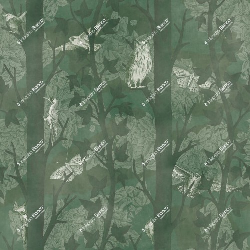 Fototapeta sekrety lasu Inkiostro Bianco GROVE INKNCOO2502 Inkids