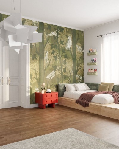 Fototapeta sekrety lasu Inkiostro Bianco GROVE INKNCOO2503 Inkids