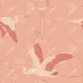 Fototapeta czaple Inkiostro Bianco HERON'S FLIGHT INKIINI2502 Inkids