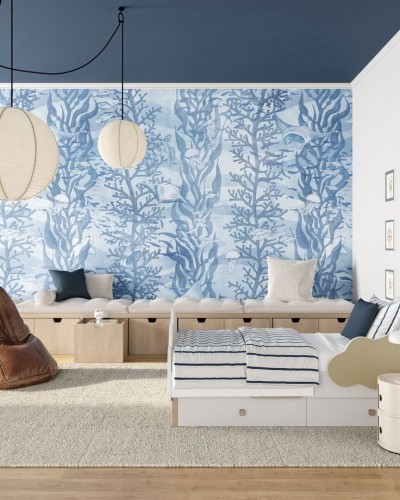 Fototapeta podwodny świat natury Inkiostro Bianco KELP INKLIOI2501 Inkids