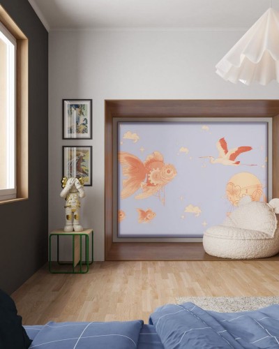 Fototapeta marzycielskie maszyny Inkiostro Bianco MECHANICA INKREIE2501 Inkids