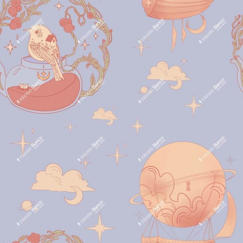 Fototapeta świat bajkowych symboli i magicznych opowieści Inkiostro Bianco THE POTION INKHPEE2501 Inkids