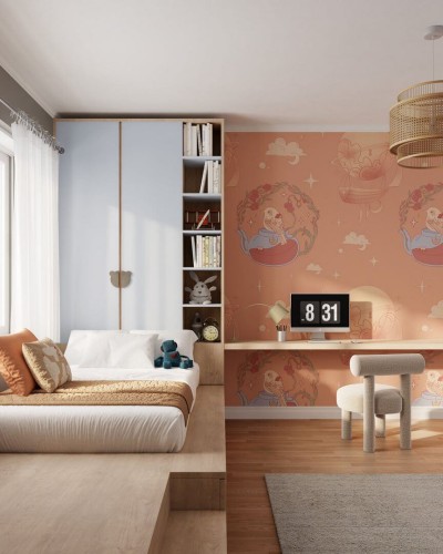 Fototapeta świat bajkowych symboli i magicznych opowieści Inkiostro Bianco THE POTION INKHPEE2502 Inkids