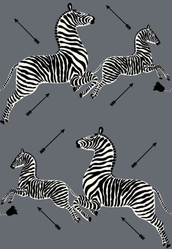 Tapeta zebry J&V 26005 Zebras Scalamandre