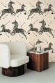 Tapeta naturalna w zebry J&V 26006 Zebras Scalamandre