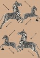 Tapeta naturalna w zebry J&V 26007 Zebras Scalamandre