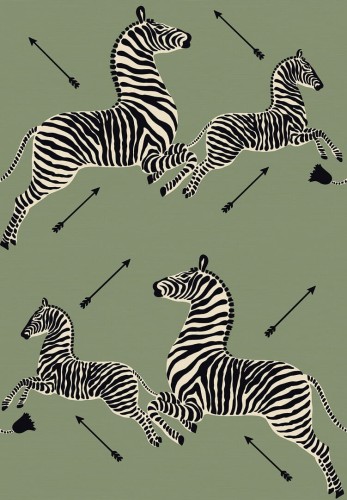 Tapeta naturalna w zebry J&V 26008 Zebras Scalamandre