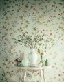 Tapeta naturalna w kwiatowe pnącza J&V 26035 Luoyang Garden Scalamandre