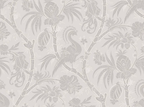 Tapeta orientalna roślinna J&V 26044 Balinese Peacock Scalamandre