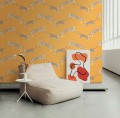 Tapeta gepardy J&V 26021 Leaping Cheetah Scalamandre