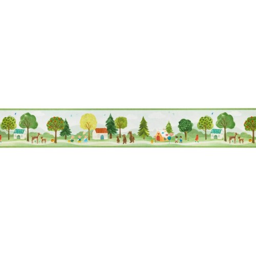 Border zaczarowany las Villa Nova W639/01 Once Upon a Time Wall Picturebook II