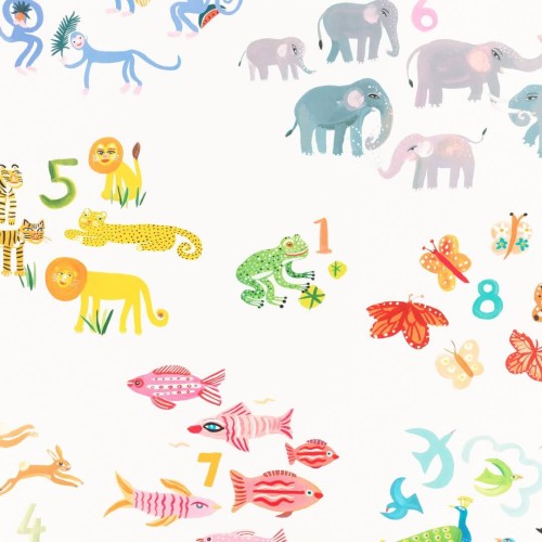 Tapeta zwierzęta Villa Nova W642/01 One Two Three Picturebook II