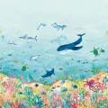 Mural podwodny raj Villa Nova W653/01 Coral Kingdom Wall Picturebook II