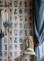 Tapeta modelki Cole & Son 175/1004 China Blue Harrods Couture Carouse