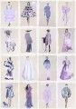 Tapeta modelki Cole & Son 175/1005 Lavender Harrods Couture Carouse