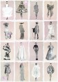 Tapeta modelki Cole & Son 175/1006 Blush Harrods Couture Carouse