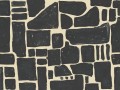 Fototapeta luźne szkice wykonane techniką gwaszu Rebel Walls R20497 Block Print Black Symbolic