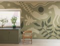 Fototapeta konie Rebel Walls R20501 Emmas Horses Green Symbolic
