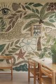 Fototapeta fantazyjny tropikalny krajobraz Rebel Walls R20507 Midnight Tropics Multi Symbolic