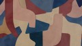 Fototapeta geometryczna z efektem 3D Rebel Walls R20510 Serene Layers Multi Symbolic