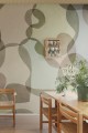 Fototapeta abstrakcyjne kształty Rebel Walls R21229 Overlap Pastel Symbolic
