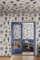 Fototapeta symboliczne kształty Rebel Walls R21247 Symbolic Tales Blue Symbolic