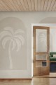 Fototapeta klasyczne łuki i stylizowane palmy Rebel Walls R21250 Palm Arches Beige Symbolic