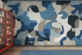 Fototapeta abstrakcyjna Rebel Walls R21260 Silent Conversation Blue Symbolic
