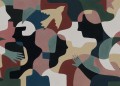 Fototapeta abstrakcyjna Rebel Walls R21262 Silent Conversation Multi Symbolic