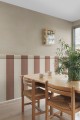 Fototapeta paski i akwarelowe pociągnięcia Rebel Walls R21263 Striped Panel Brown Symbolic