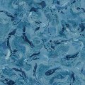 Fototapeta ryby koi Rebel Walls R21022 Atlantis Fish Blue Sam Wilde