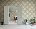 Fototapeta roślinna kratownica w chmurach Rebel Walls R21027 Babylon Sky Dusty Pink Sam Wilde