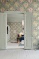 Fototapeta roślinna kratownica w chmurach Rebel Walls R21027 Babylon Sky Dusty Pink Sam Wilde