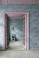 Fototapeta roślinna kratownica w chmurach Rebel Walls R21030 Babylon Sky Lilac Sam Wilde