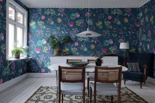 Fototapeta roślinna Rebel Walls R21032 Eden Tree Dark Sam Wilde