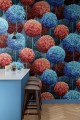 Fototapeta kwiaty Rebel Walls R21040 Elysian Flowers Blue Sam Wilde