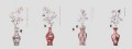 Fototapeta wazony w stylu orientalnej porcelany TapLab 602_002 SAKURA Collection 25