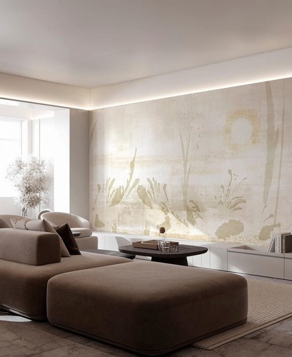 Fototapeta malarski krajobraz mokradeł TapLab 604_003 PADULE Collection 25